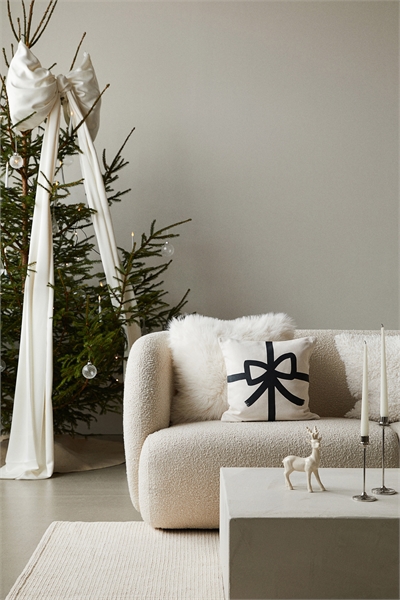 Чехол для подушки из хлопка с принтом артикул 1201411001