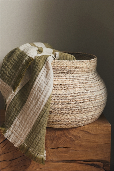 Плед из хлопкового муслина артикул 1226525002