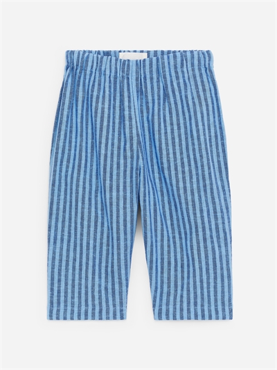 Льняно-хлопковые брюки артикул 1227691006