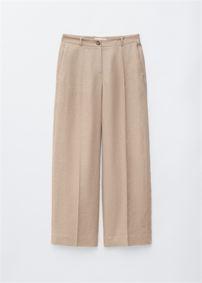 Брюки из льна на заказ артикул 1309847003