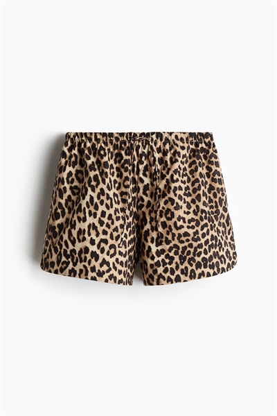 Хлопковые шорты с завязками артикул 1276105007