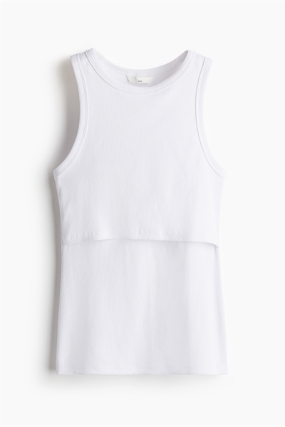 Трикотажная майка для кормящих MAMA артикул 1255952001