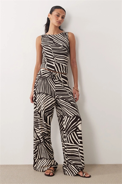 Брюки на резинке co-ord артикул 155334238