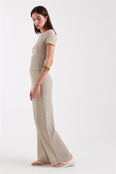 Брюки с фактурной поверхностью co-ord артикул 155220722