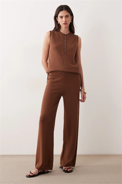 Топ-хенли с неровной текстурой и удлиненным кроем co-ord артикул 153049241