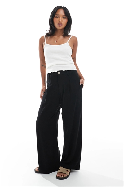 Брюки с широкими брючинами, сшитые на заказ артикул 148859119