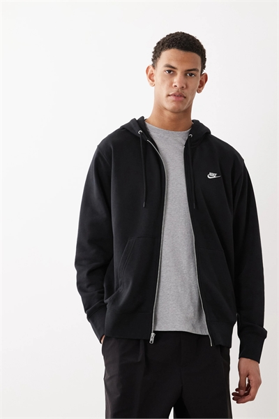 Толстовка с капюшоном из французского футера на молнии артикул 152633261