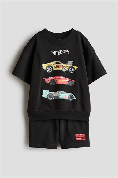 Комплект из 2 частей с принтом в виде толстовки артикул 1172827020