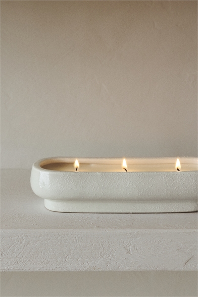 Большая свеча с ароматом трав артикул 1302218001