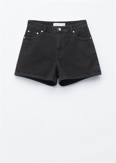 Шорты из джинсовой ткани свободного кроя артикул 1321996002