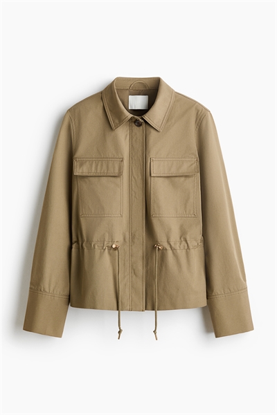 Куртка из хлопкового твила артикул 1323324001