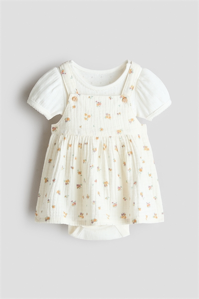 Комплект из платья и боди из двух предметов артикул 1324975002