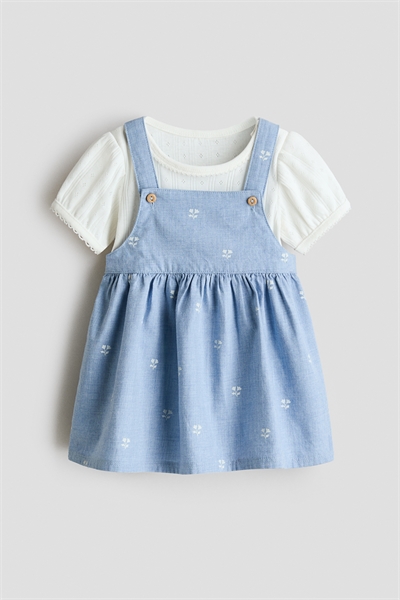 Комплект из платья и боди из двух предметов артикул 1324975003