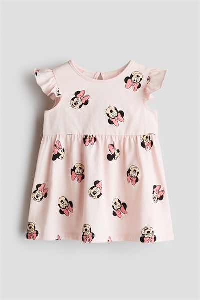 Хлопковое платье с принтом артикул 1329406001