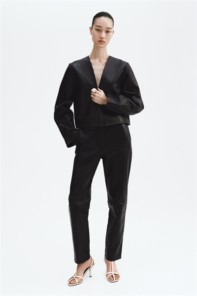 Кожаные брюки артикул 1334191001