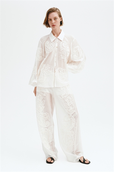 Брюки-бочонки с аппликацией артикул 1335209002