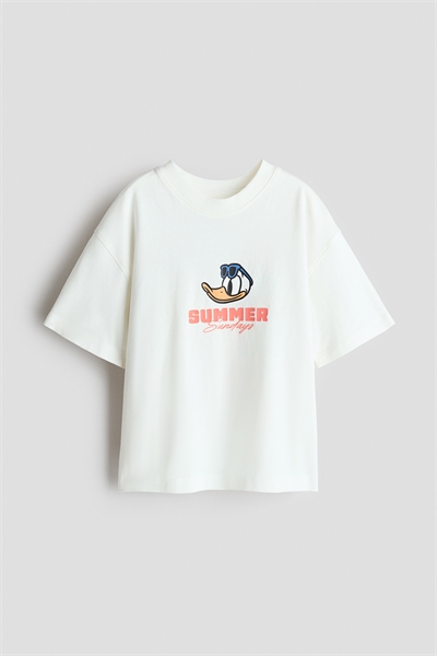 Футболка с принтом оверсайз артикул 1335301009