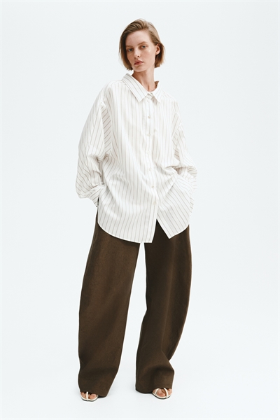 Рубашка свободного кроя артикул 1336948001