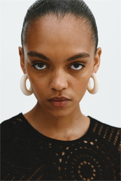 Серьги-кольца артикул 1337075001