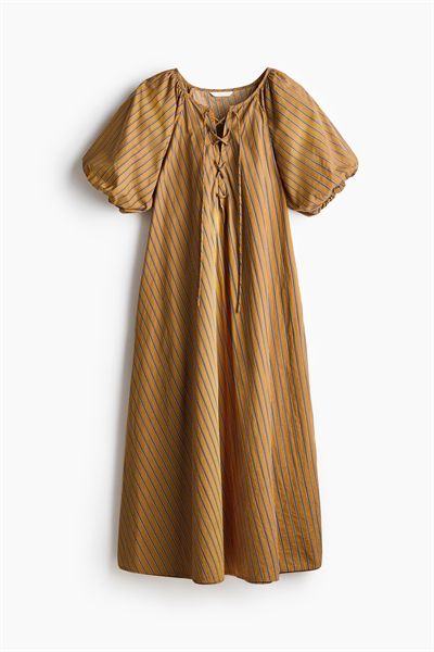 Платье из поплина А-силуэта артикул 1339139001