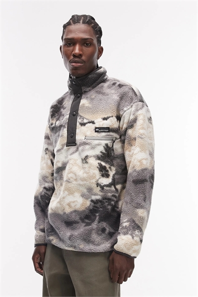 Флис Helvetia II с полузастежкой-кнопкой артикул 151343269