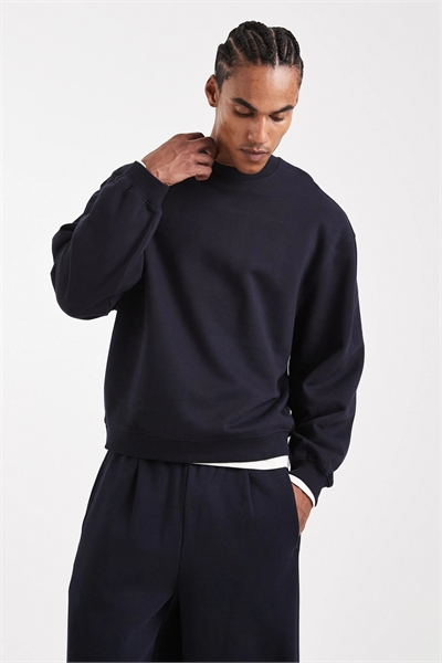 Свитшот с круглым вырезом из коллекции «Circular Design», плотный артикул 148701711