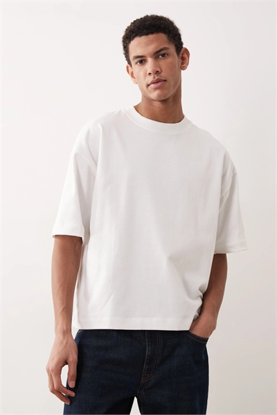 Футболка свободного кроя в стиле «бокси» в супер-тяжелом весовом классе артикул 154233308