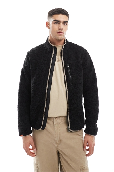 Флисовая куртка на молнии для ношения на улице артикул 140802207