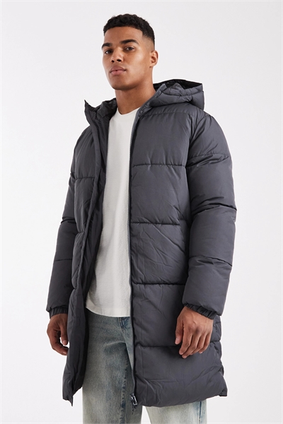 Длинное утепленное пальто артикул 149999688