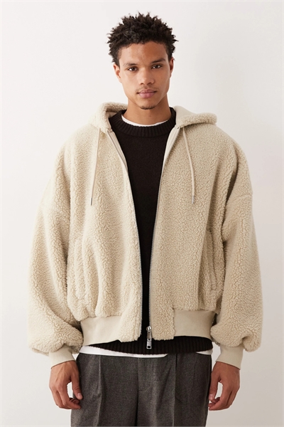 Флисовая толстовка с капюшоном и четвертью молнии экстра-большого размера артикул 146925228