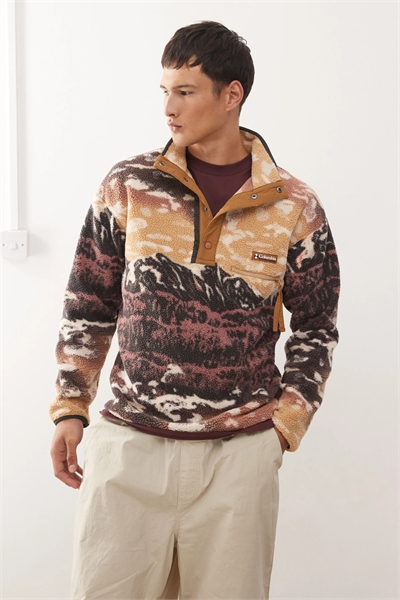 Флис Helvetia II с полузастежкой-кнопкой артикул 143751531