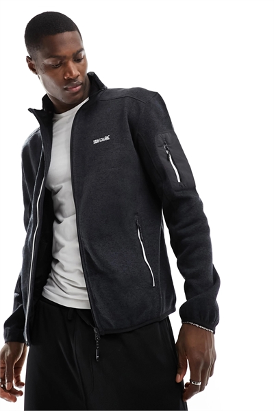 Флисовая кофта на молнии артикул 133052058