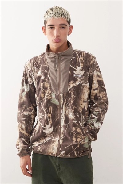 Флисовая кофта с принтом «Секвойя-Гроув» на молнии артикул 145945662