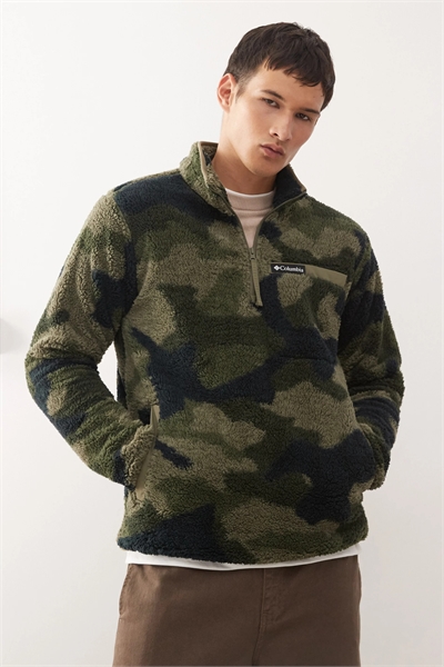 Флисовая кофта Rugged Ridge с высоким ворсом и полузастежкой-молнией артикул 143751543