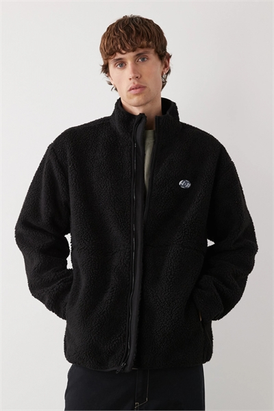 Куртка из флиса с капюшоном на молнии артикул 150410900