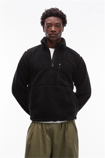 Куртка из флиса Extreme Pile Heavy Borg с застежкой-молнией на 1/2 длины артикул 149110190