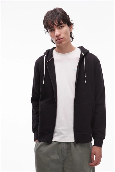 Флисовая кофта с застежкой-молнией и логотипом Essential артикул 148855851