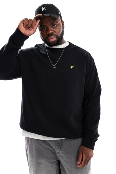 Свитшот с круглым вырезом Plus артикул 133399929