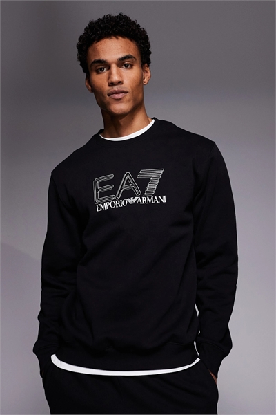 Свитшот Armani EA7 с логотипом, обеспечивающим видимость на железной дороге co-ord артикул 153989258