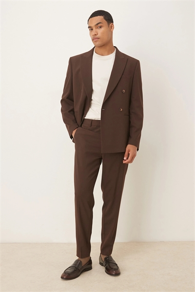 Брюки с зауженным кроем артикул 148608758