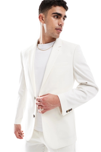 Приталенный пиджак артикул 141305348