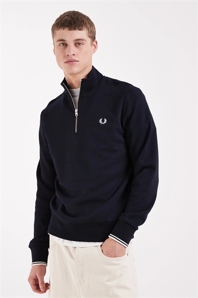 Толстовка с полузастежкой-молнией артикул 133268710