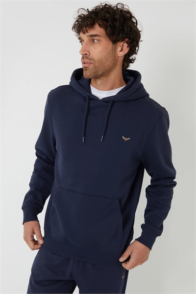 Свитшот с капюшоном из смесовой ткани с хлопком артикул 153600260