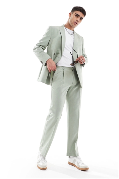 Брюки с прямыми брючинами артикул 141531542