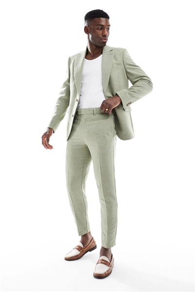 Брюки-кльош из шерсти артикул 140438586