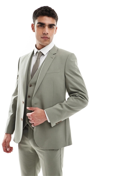 Приталенный пиджак артикул 141530137