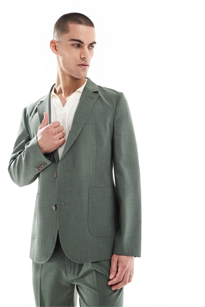 Облегающий летний пиджак артикул 139713830