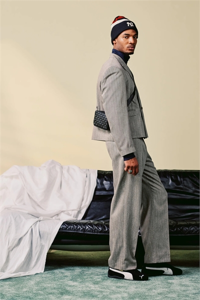 Брюки с широкими штанинами артикул 137995359