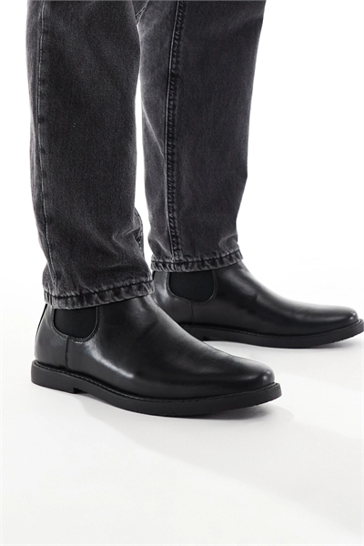 Ботинки челси с круглым носком артикул 148072576