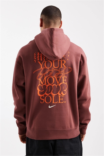 Толстовка с капюшоном и принтом Solo Swoosh артикул 147143620